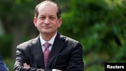 El Secretario del Trabajo, Alex Acosta, en una imagen de archivo. 