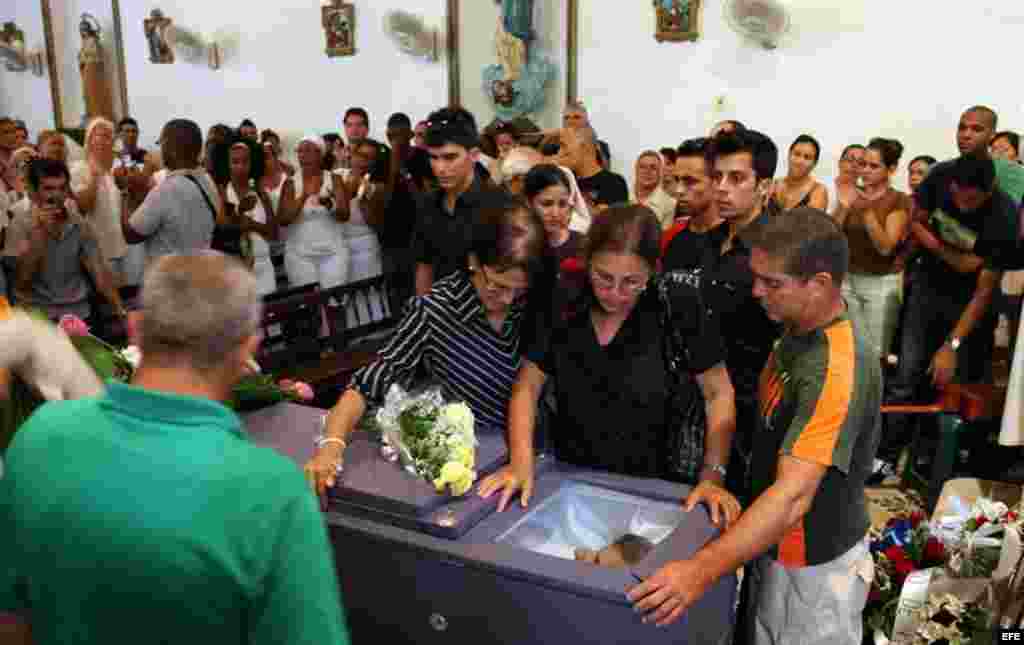 Funerales del líder del Movimiento Cristiano Liberación Oswaldo Payá Sardiñas