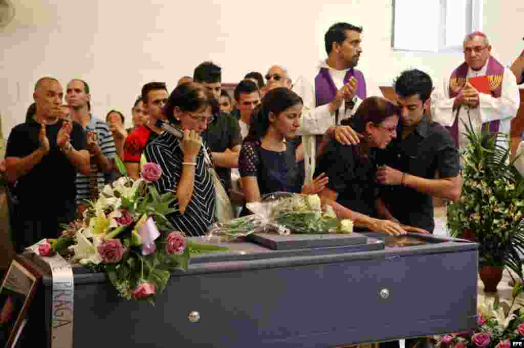 Funerales del líder del Movimiento Cristiano Liberación Oswaldo Payá Sardiñas